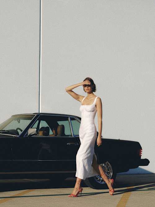 Lisa Linen Dress