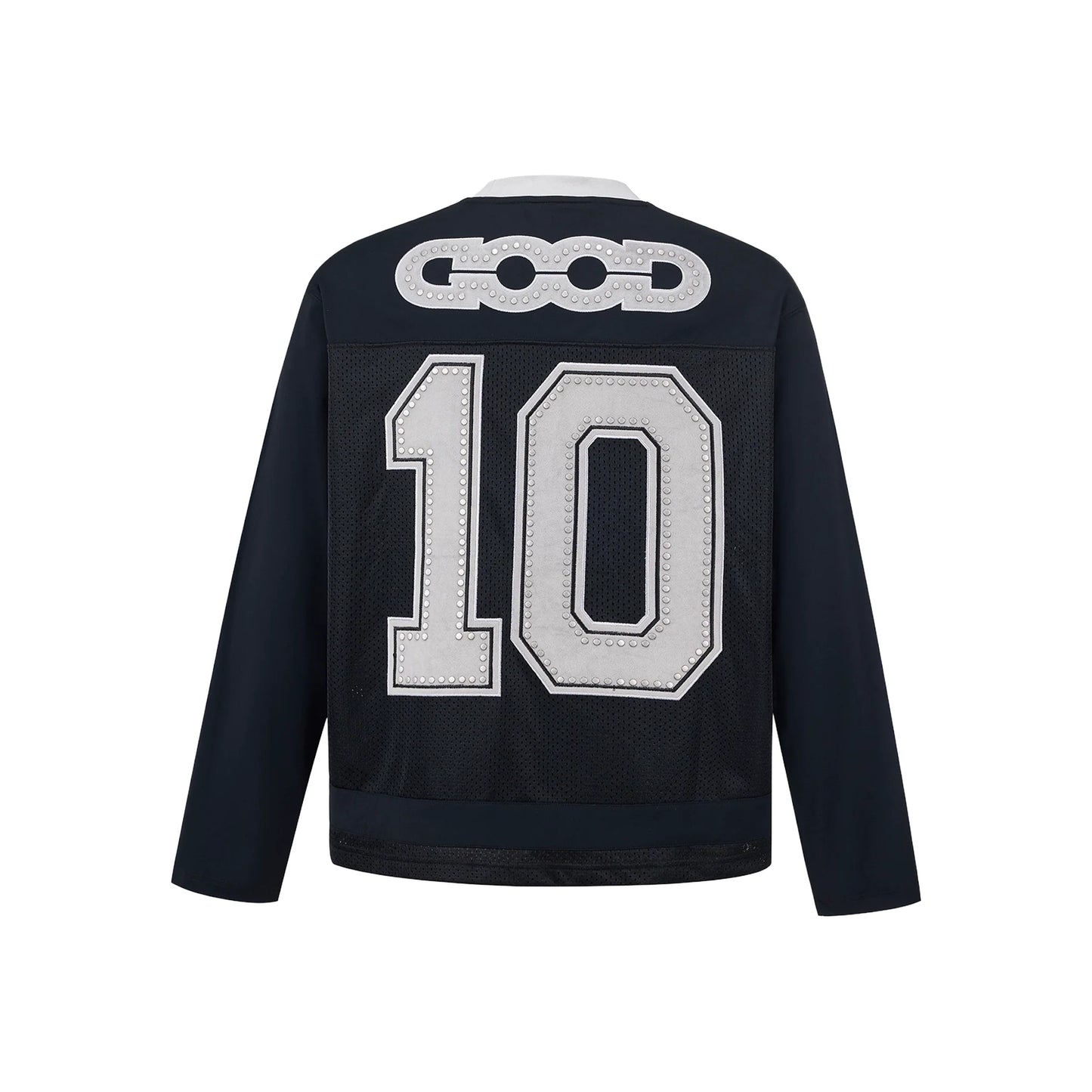 GOODBRAND Star Patch Hockey Jersey Black (FW25)