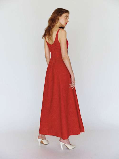Fraise Linen Dress
