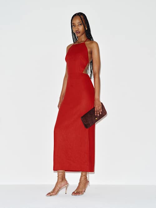 Trista Linen Dress