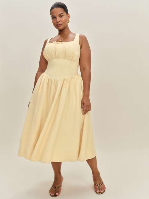 Balia Linen Dress Es