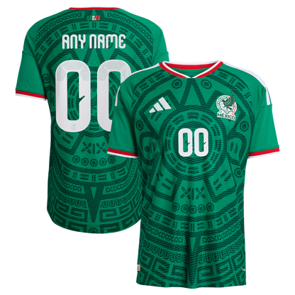 Mexico National Team 2026 Home Custom Jersey - Green