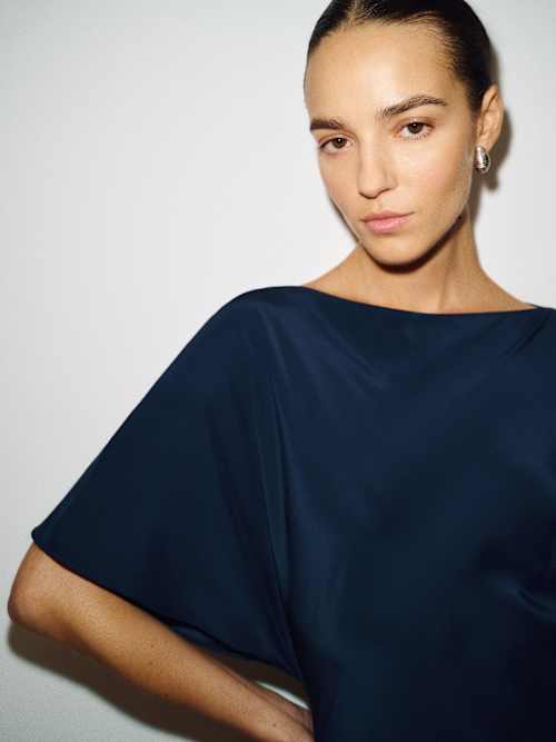 Caila Silk Dress
