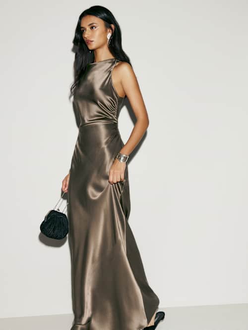 Anaiis Silk Dress
