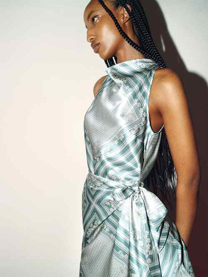Stelliana Silk Dress