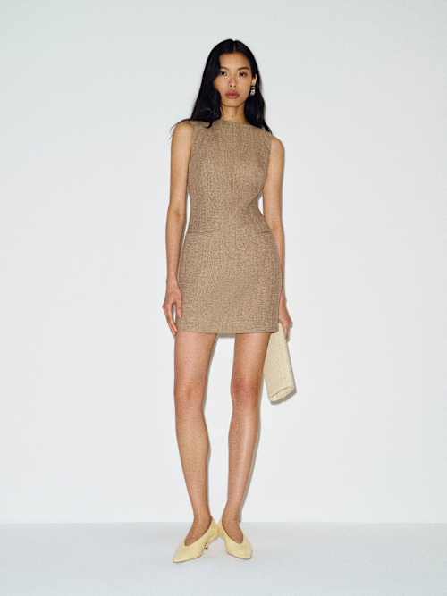 Citron Linen Dress