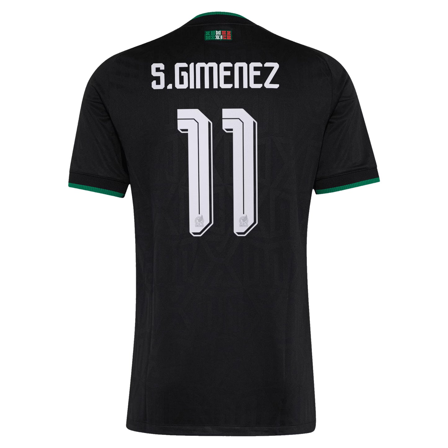 Santiago Gimenez Mexico National Team 2026 Third On-Field Jersey - Black