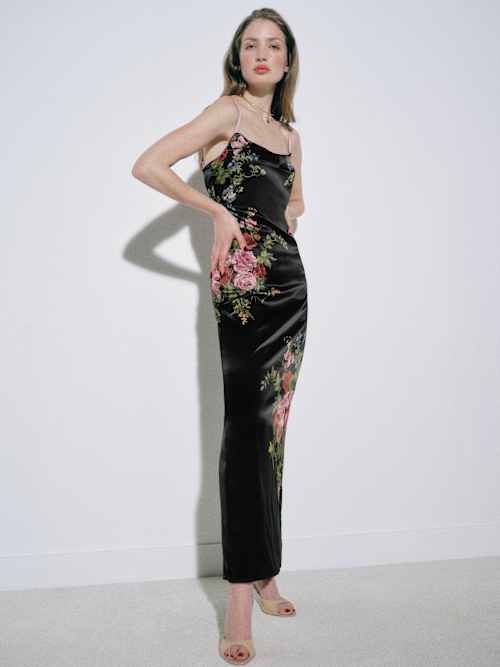 Caitlin Silk Dress