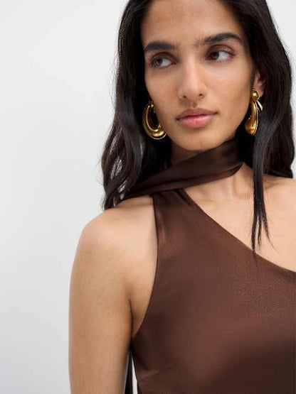 Jazzlyn Silk Dress