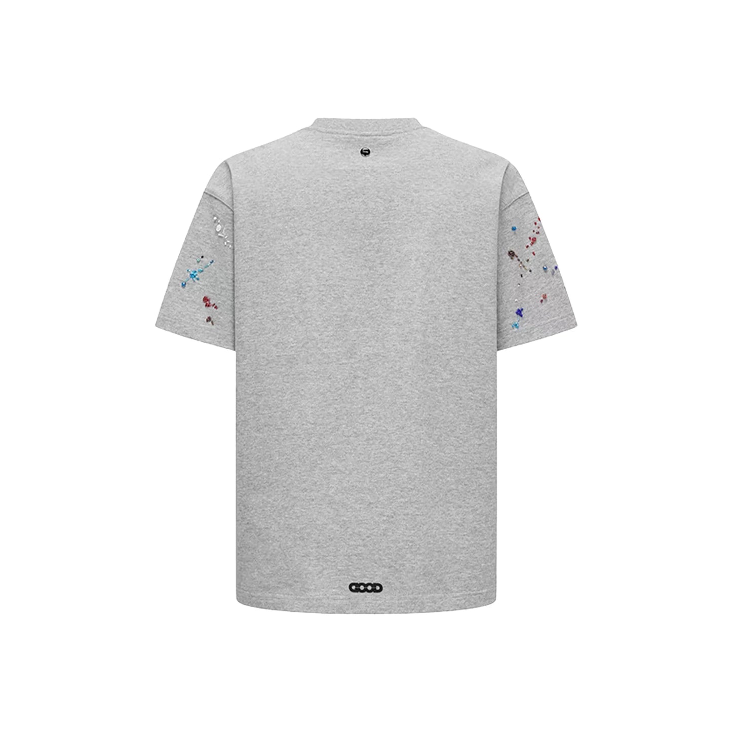 GOODBRAND Rainbow Candy Beads Logo Tee Grey (SS25)