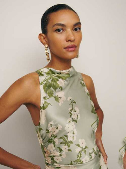 Anaiis Silk Dress