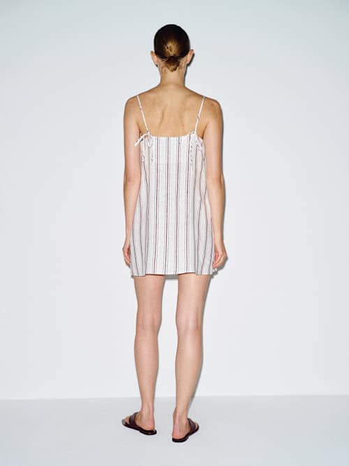 Aubree Linen Dress