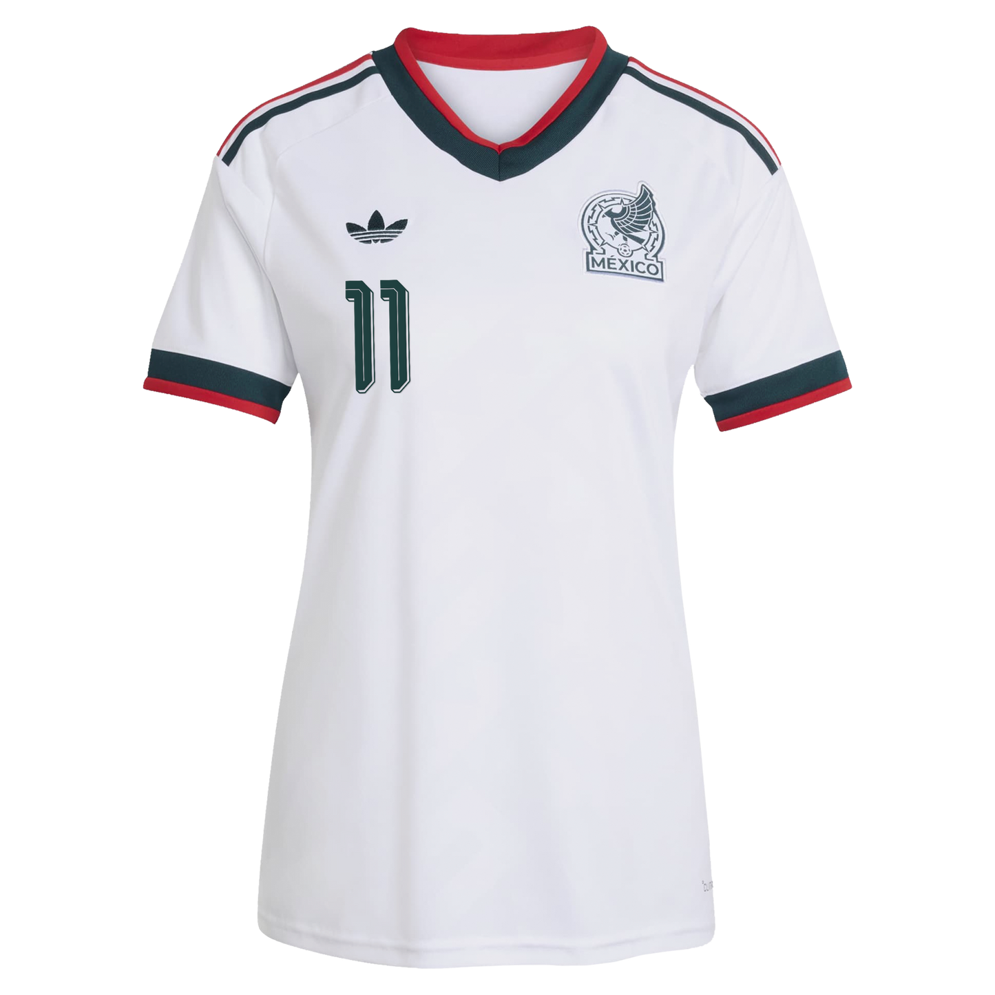 Santiago Gimenez Mexico National Team Women's 2026 Away Replica Jersey- White