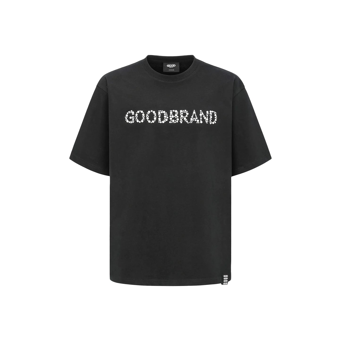GOODBRAND Sequin Logo Tee Black (SS25)