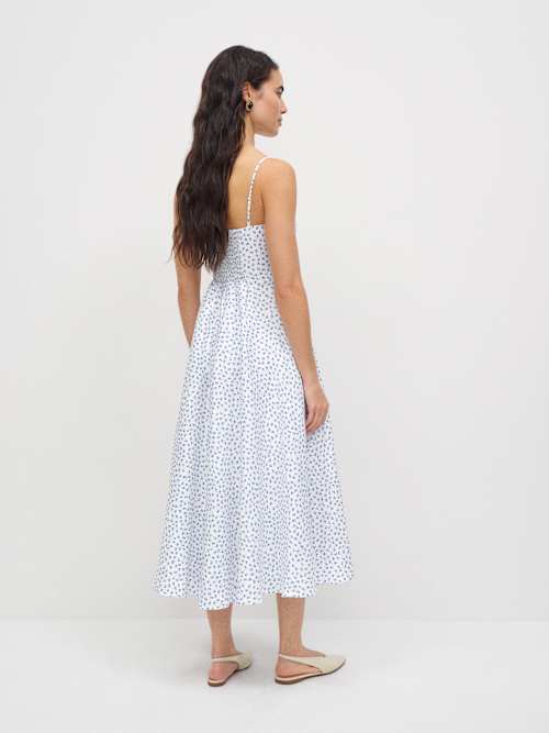 Monette Linen Dress