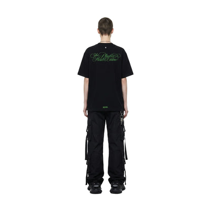 GOODBRAND x PLAYBOY Lawn Leisure Girl Logo Tee Black (SS26)