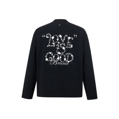 GOODBRAND Flower Fragrance Long Sleeved Tee Black (FW25)