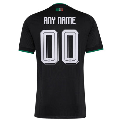 Mexico National Team 2026 On-Field Custom Jersey - Black