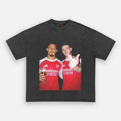 William Saliba&Declan Rice 2026 Tee 1